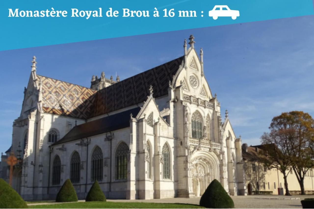 L'Emeraude - 1 A 4P - Wifi Fibre - Parking Gratuit Pont-dʼAin Zewnętrze zdjęcie