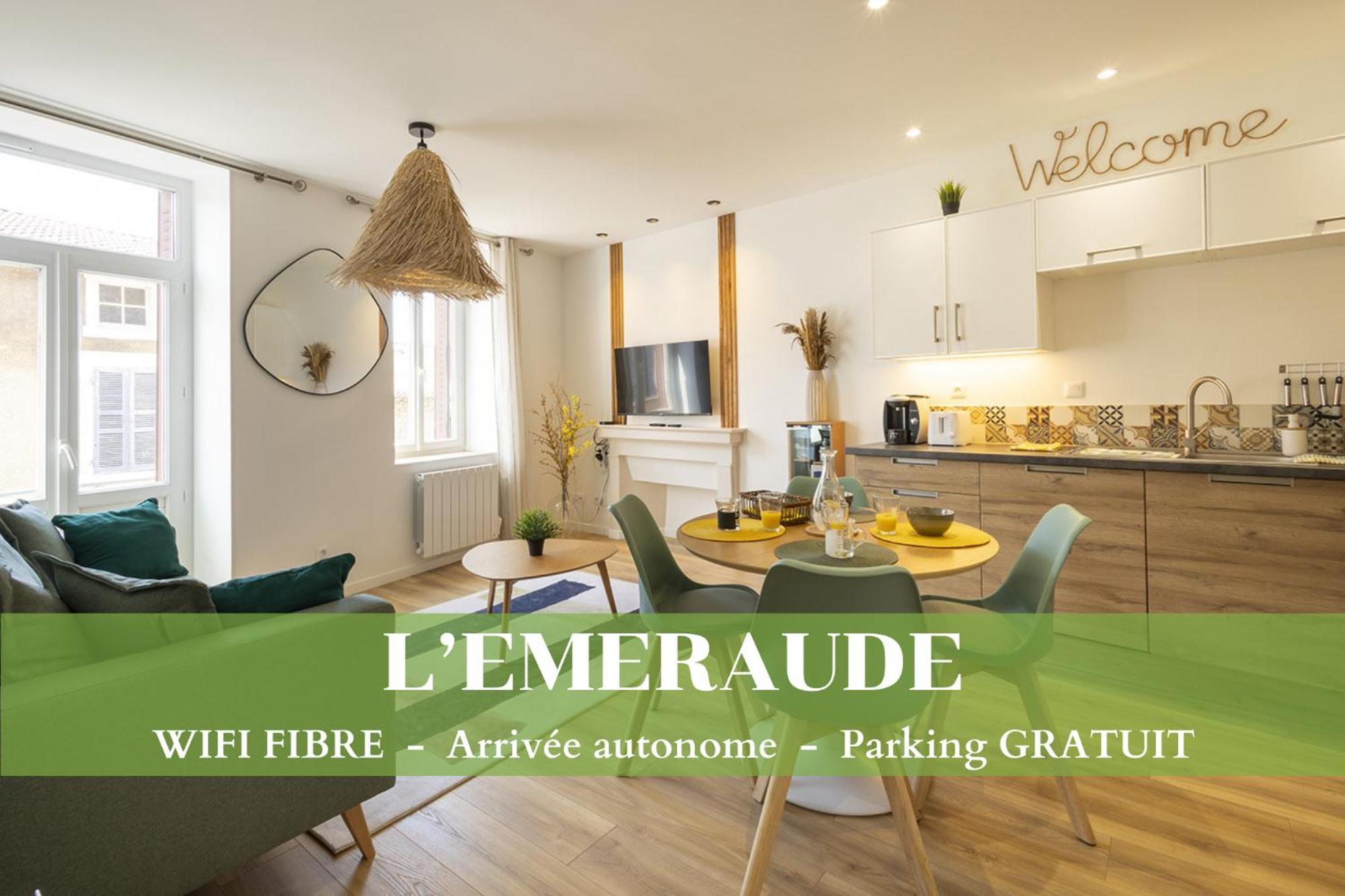 L'Emeraude - 1 A 4P - Wifi Fibre - Parking Gratuit Pont-dʼAin Zewnętrze zdjęcie